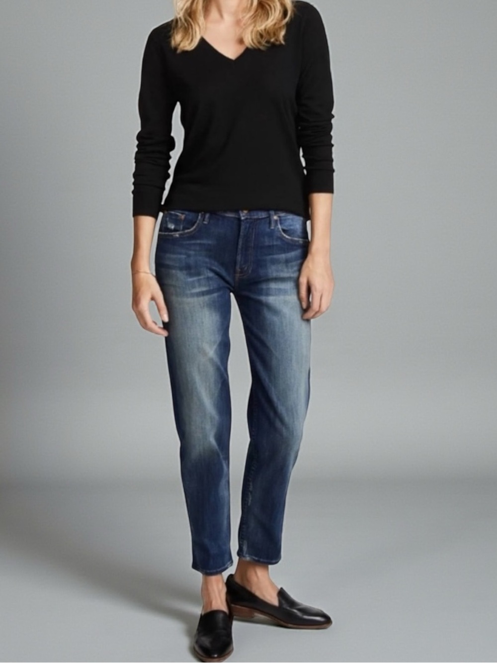 MOTHER DENIM  The Dropout Jean in Tequila Truth (29)